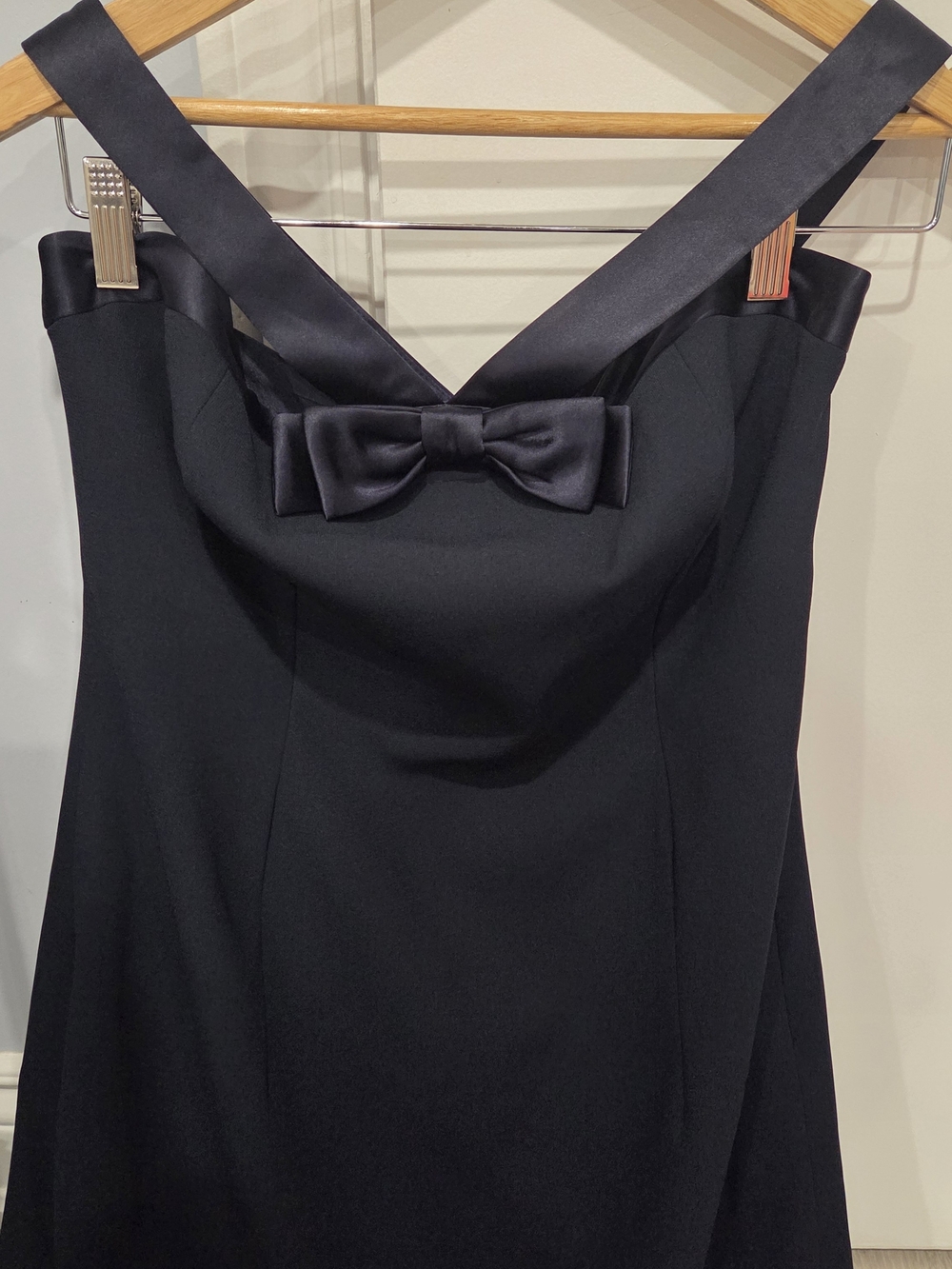 Vintage Shelli Segal Navy Gown